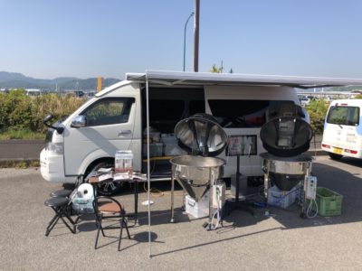 H30年4月29日 徳島県絶版バイクミーティングに出店