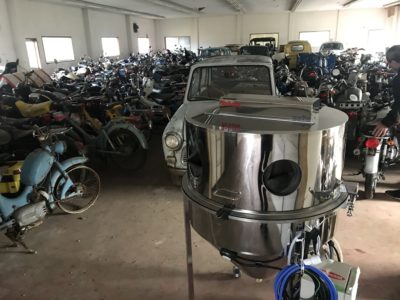 岡山県 某コレクターガレージにストレートスペシャル納品