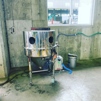 福島県南相馬市のシマ商会様に先日ご購入頂きましたRebornストレートスペシャルの設置説明、ご挨拶に伺いました