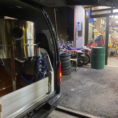 静岡県静岡市駿河区のバイクショップリバティーズ様に納品