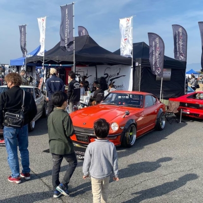 舞洲スポーツアイランドの昭和レトロカー万博