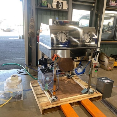 鹿児島市のコムラテック株式会社様にRebornスクエアタイプのデモ