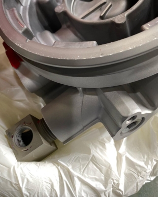 ホワイトアルミナ、フジランダムWA-100を使ってブラストテスト