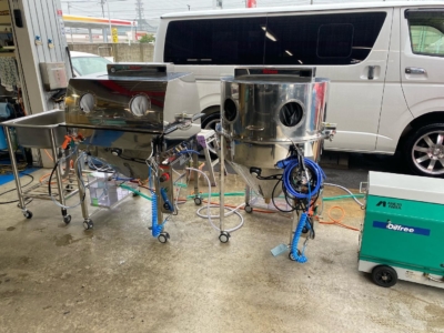 岐阜県大垣市の株式会社シャッツェス様にRebornのデモ