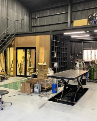 当社の第4工場【YouTubeスタジオ】の工事も少しづつ進んでおります