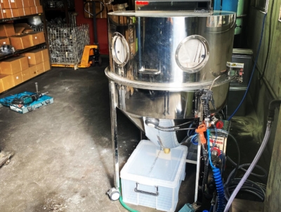 兵庫県尼崎市の自動車部品リビルド会社の東海パーツ様にRebornストレートスペシャルを納品設置