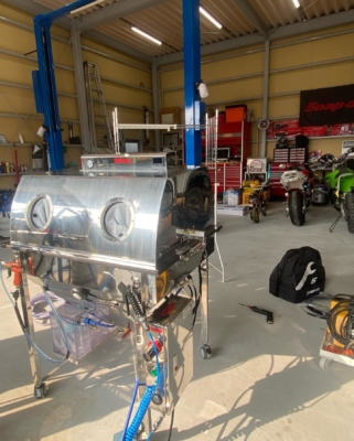 岡山県岡山市のK-OFFICE様でRebornスクエアタイプの設置