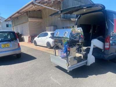 岡山県のフォーチュン様にRebornスクエアタイプを納品設置