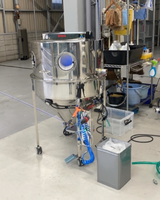 兵庫県神戸市のユーロポート様にRebornストレートタイプを納品設置に伺いました