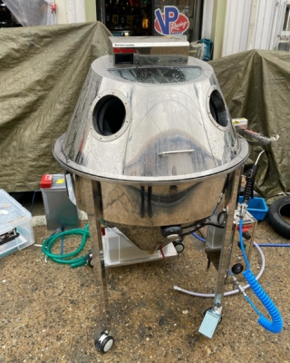 京都市伏見区のホットスパイスカスタムズ様にRebornスラント5PSを納品、設置に伺いました